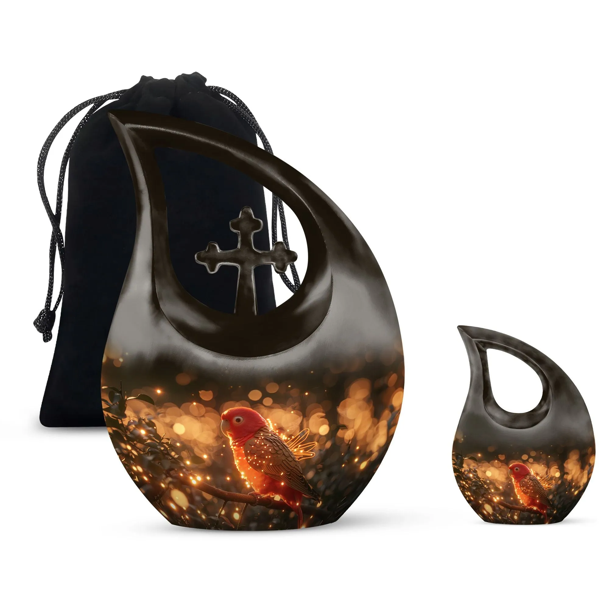 Twilight Ember Wings Cremation: A Memorable Tribute Urn