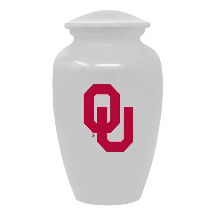 University of Oklahoma Cremation Urn |  Oklahoma Adult ash cremation urn | Can be Engraved