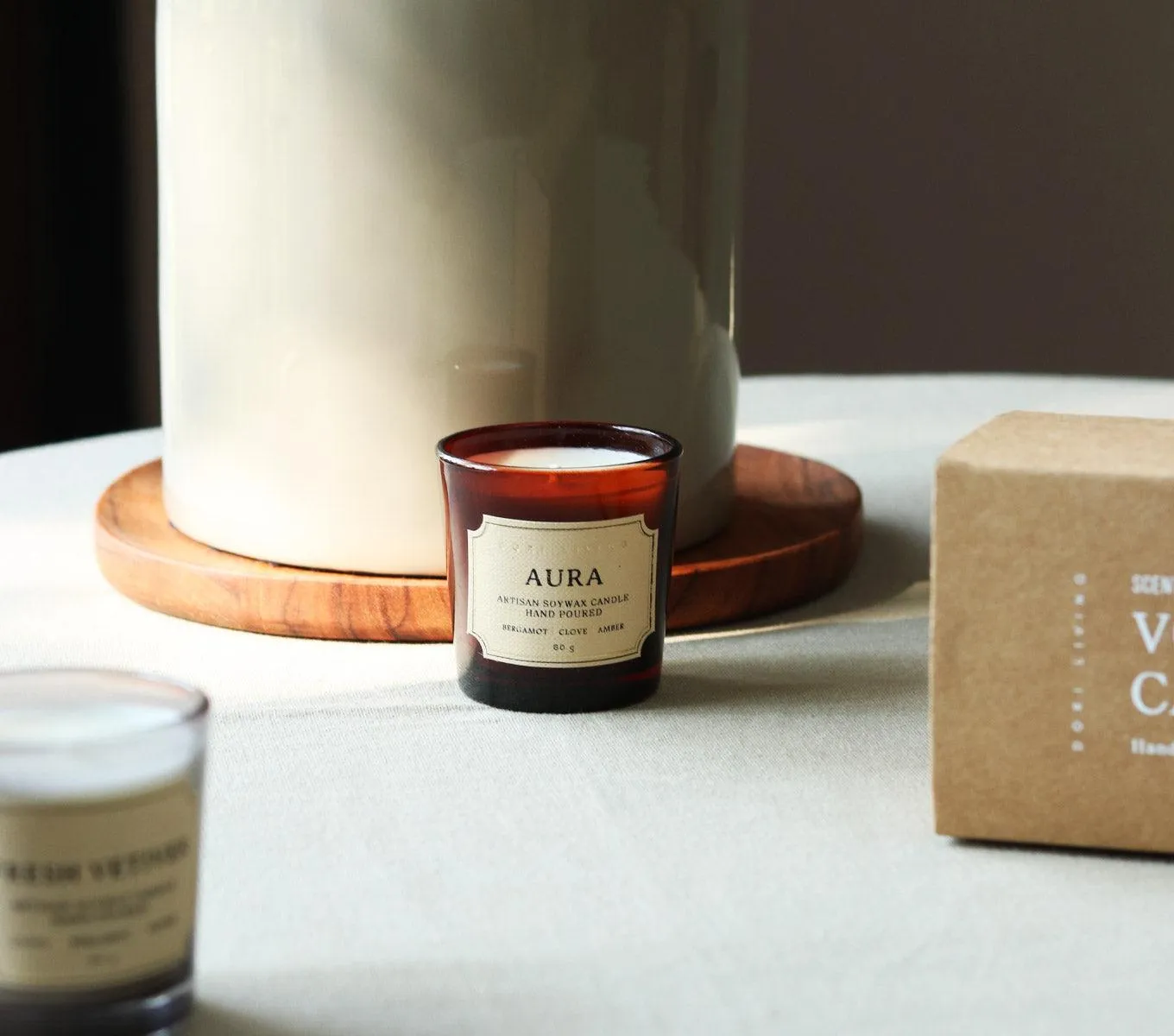 VOTIVE CANDLES - SET OF 4