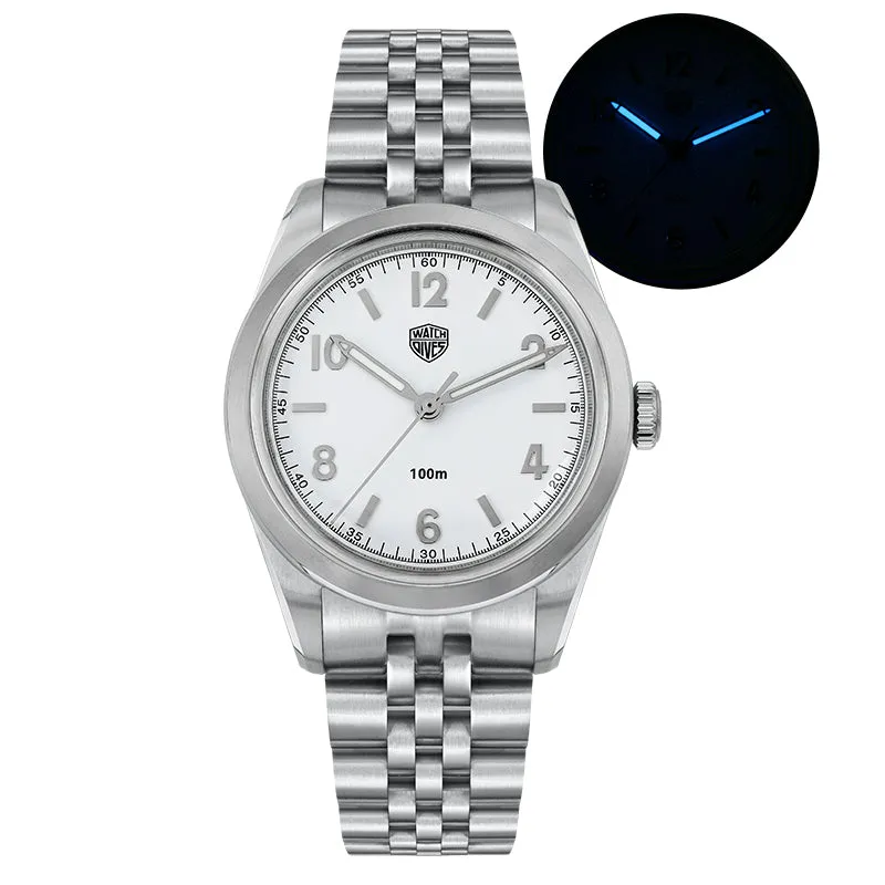 Watchdives Retro Prince 36mm VH31 Men Watch