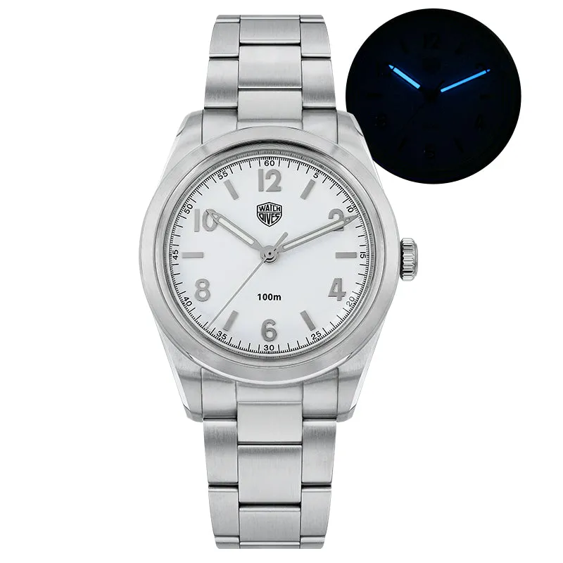 Watchdives Retro Prince 36mm VH31 Men Watch