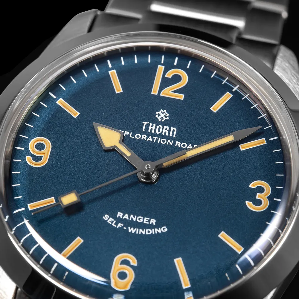 ★Weekly Deal★Thorn 34mm Vintage Mechanical Watch T003