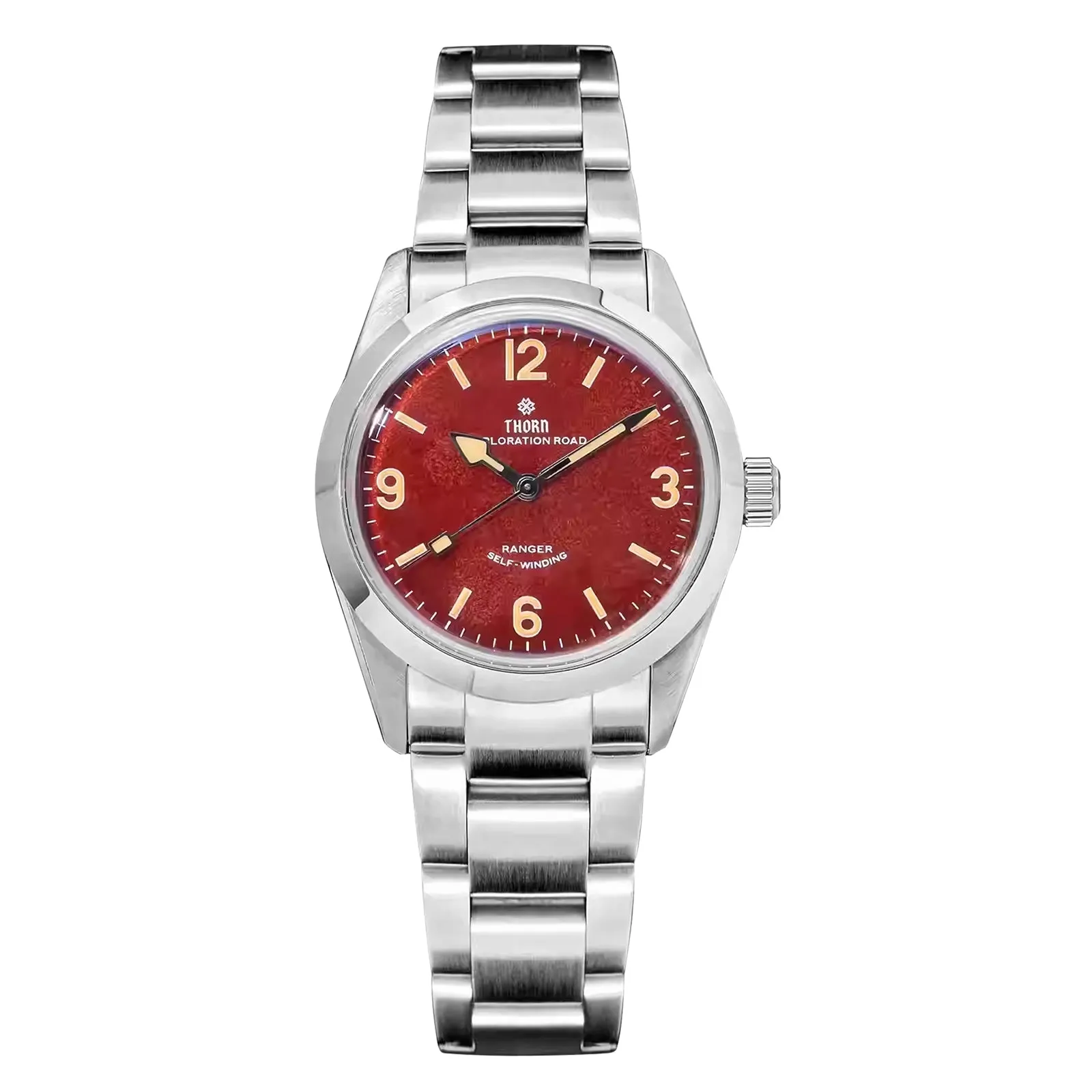 ★Weekly Deal★Thorn 34mm Vintage Mechanical Watch T003