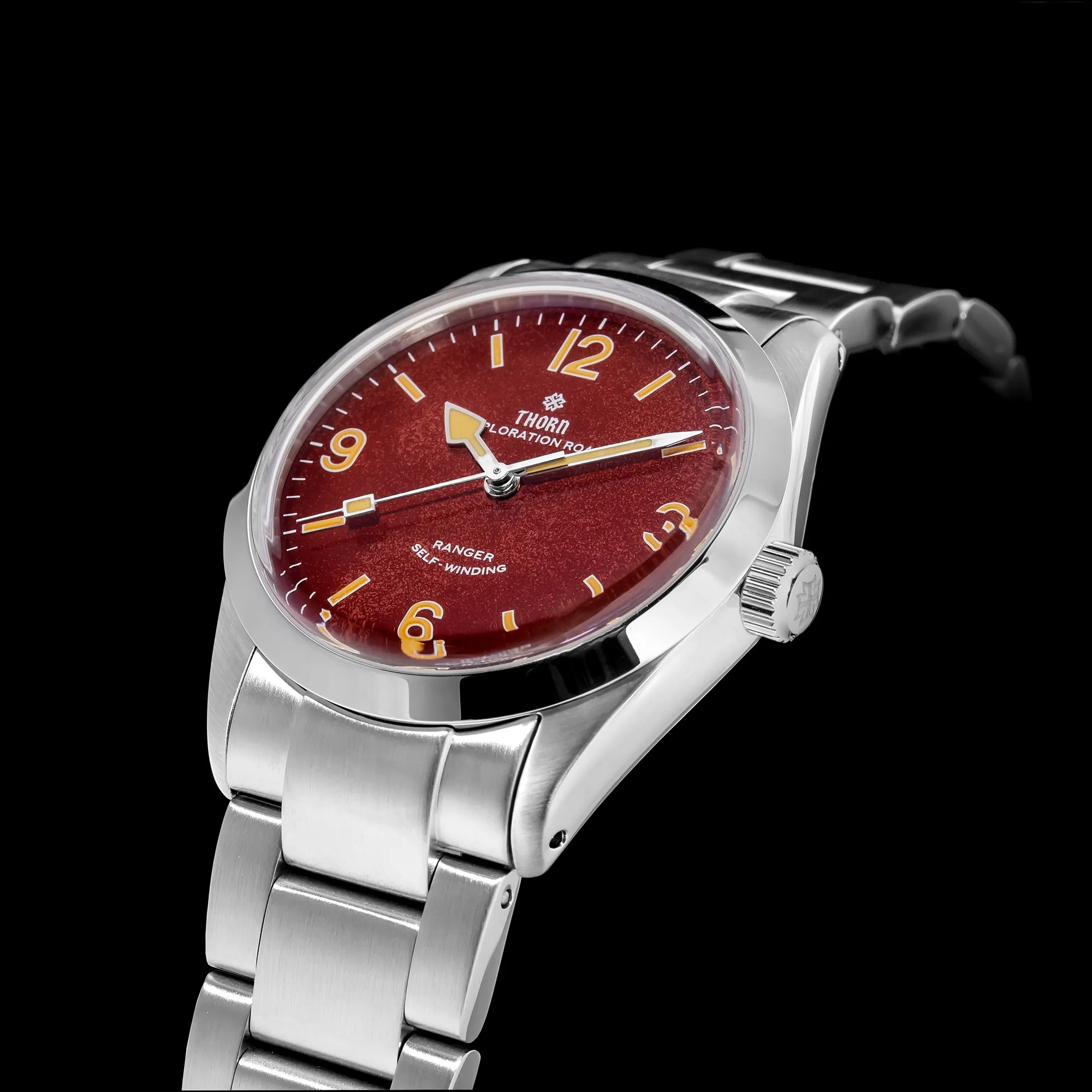 ★Weekly Deal★Thorn 34mm Vintage Mechanical Watch T003