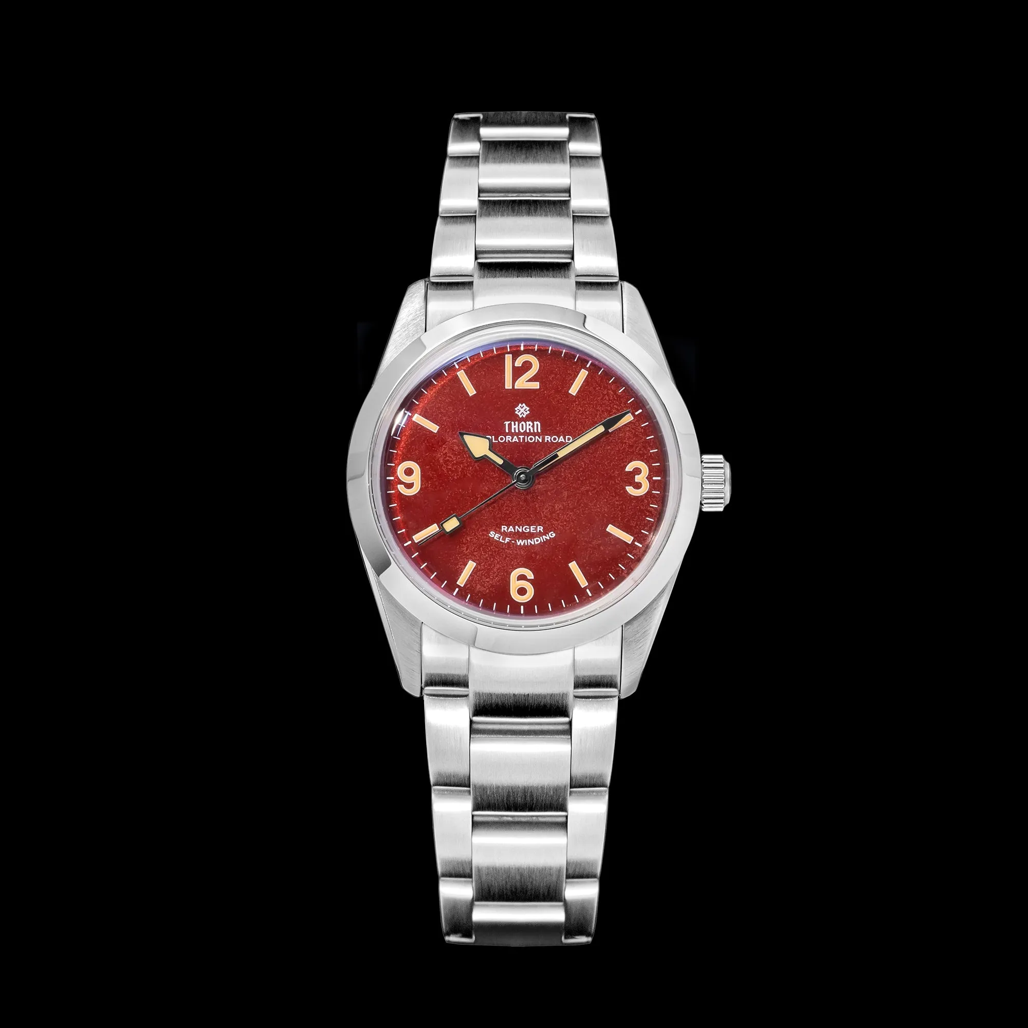 ★Weekly Deal★Thorn 34mm Vintage Mechanical Watch T003