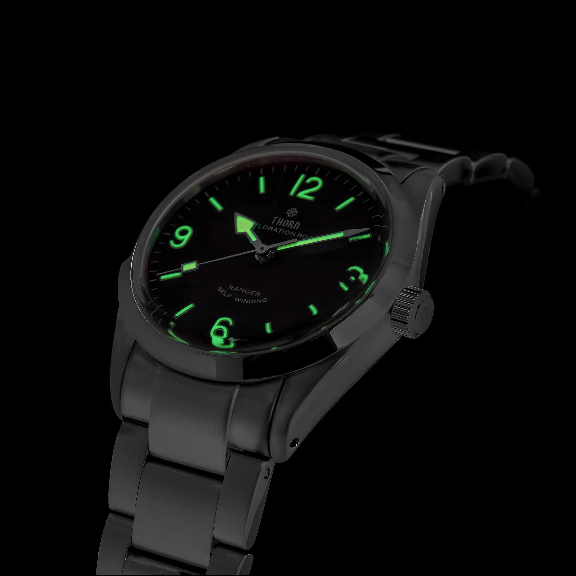 ★Weekly Deal★Thorn 34mm Vintage Mechanical Watch T003