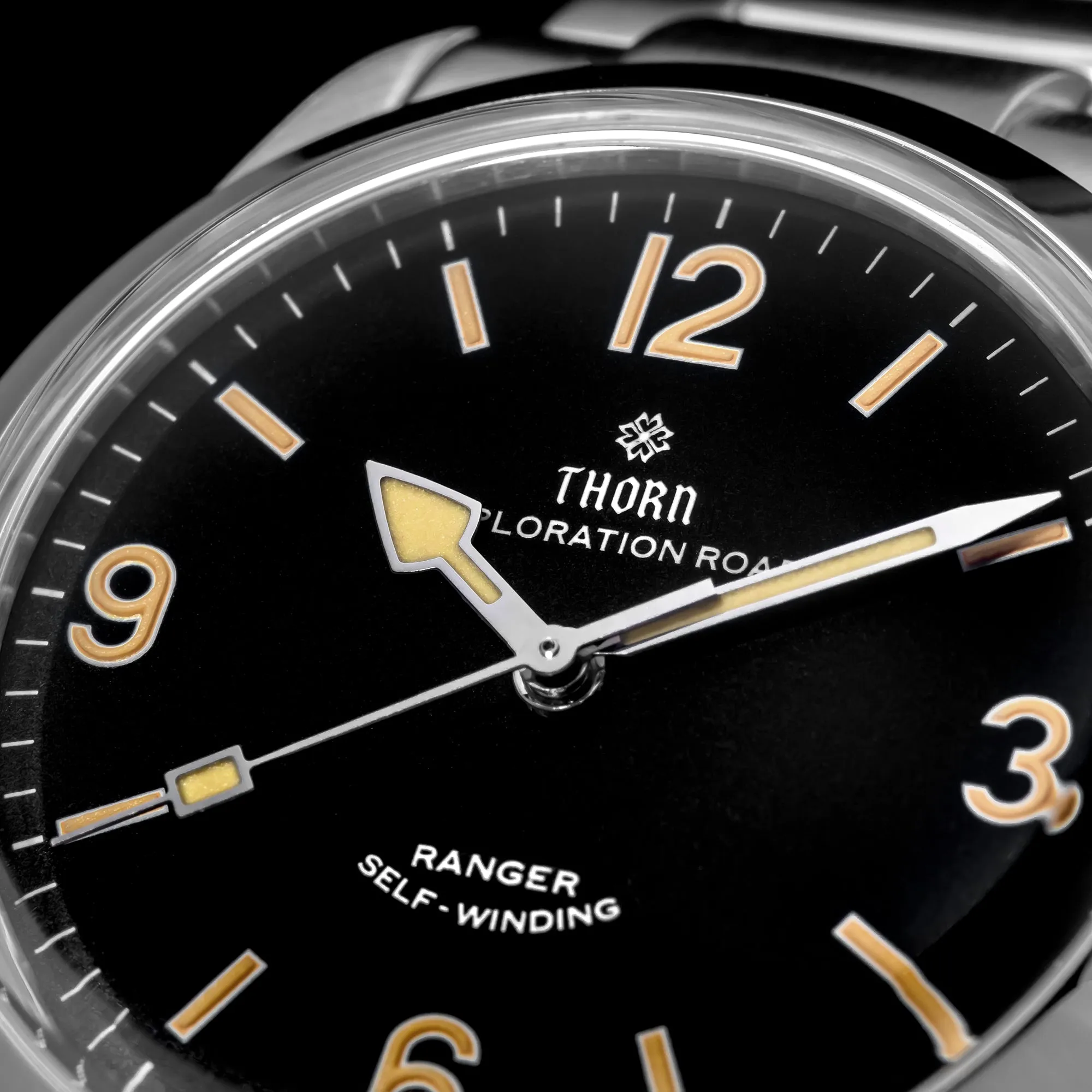 ★Weekly Deal★Thorn 34mm Vintage Mechanical Watch T003