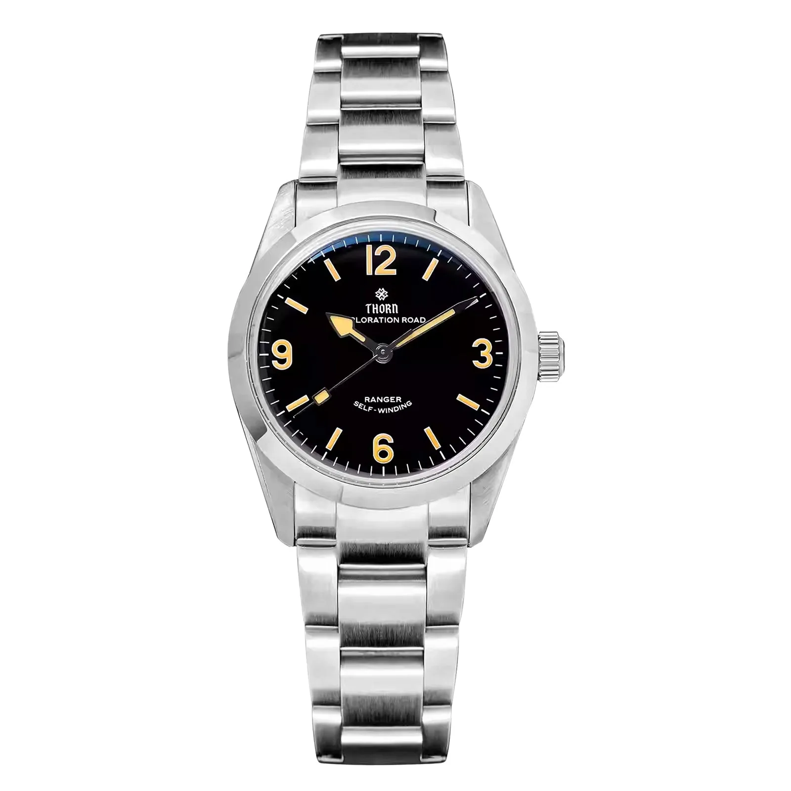 ★Weekly Deal★Thorn 34mm Vintage Mechanical Watch T003