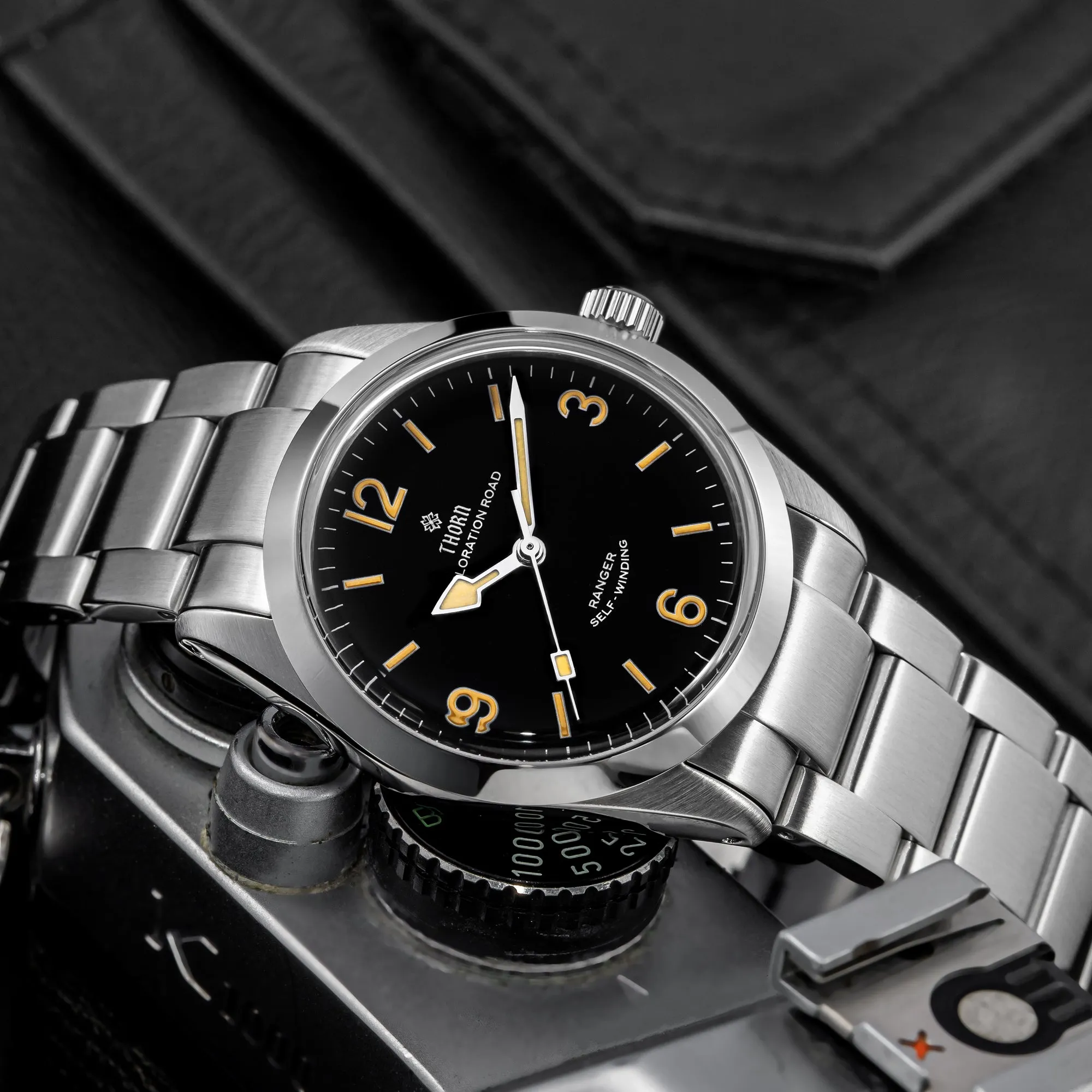 ★Weekly Deal★Thorn 34mm Vintage Mechanical Watch T003