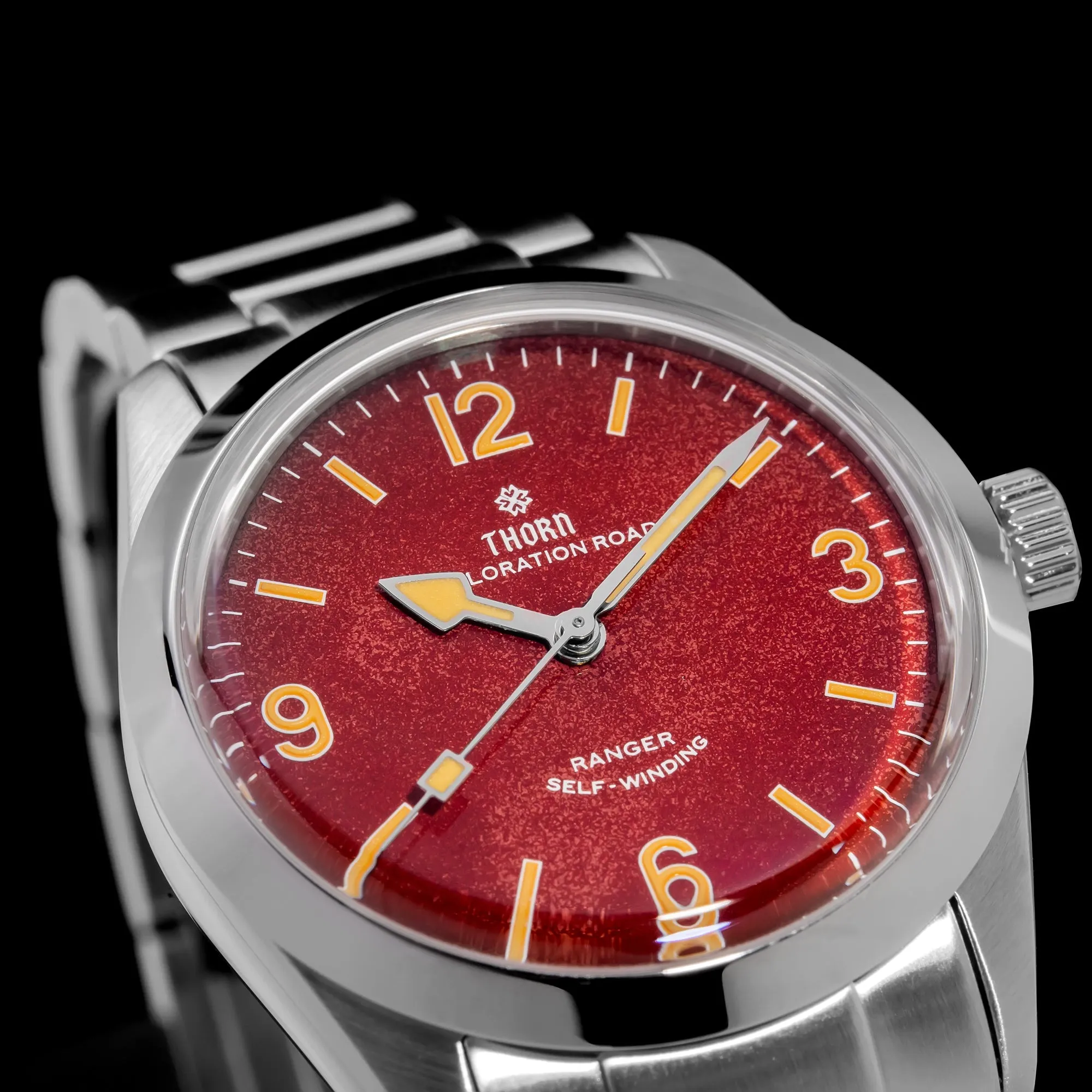 ★Weekly Deal★Thorn 34mm Vintage Mechanical Watch T003
