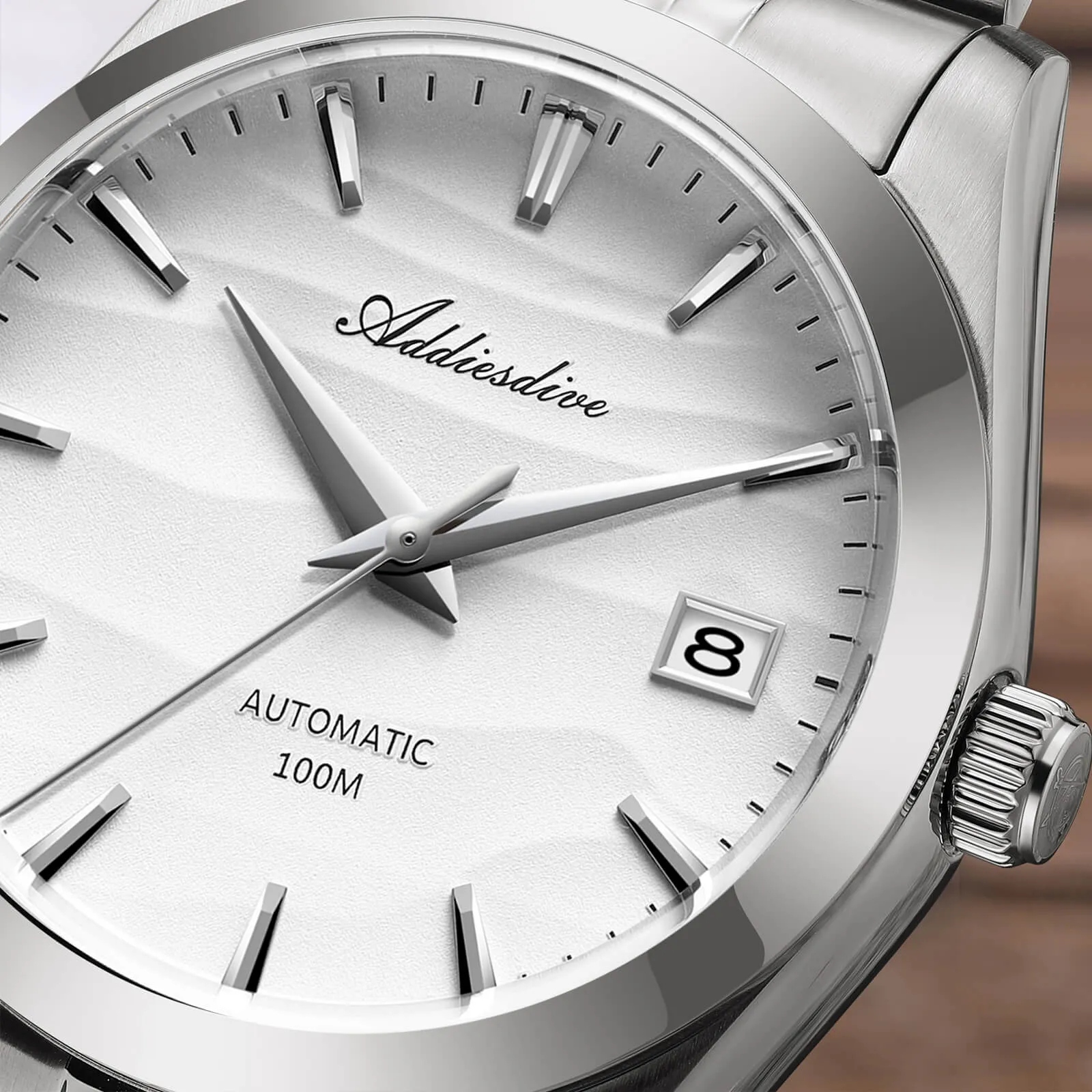 ★WeeklyDeals★Addiesdive 39mm Sand Dial NH35 Mechanical Watch AD2059
