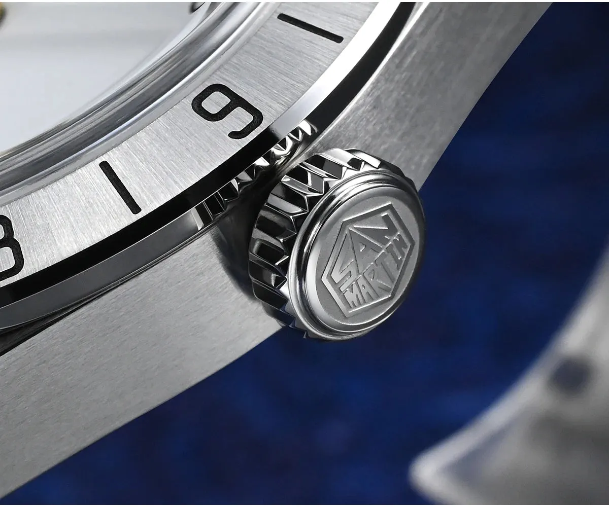 ★WeeklyDeal★San Martin 39mm NH34 BB GMT Watch-SN0054G-C2
