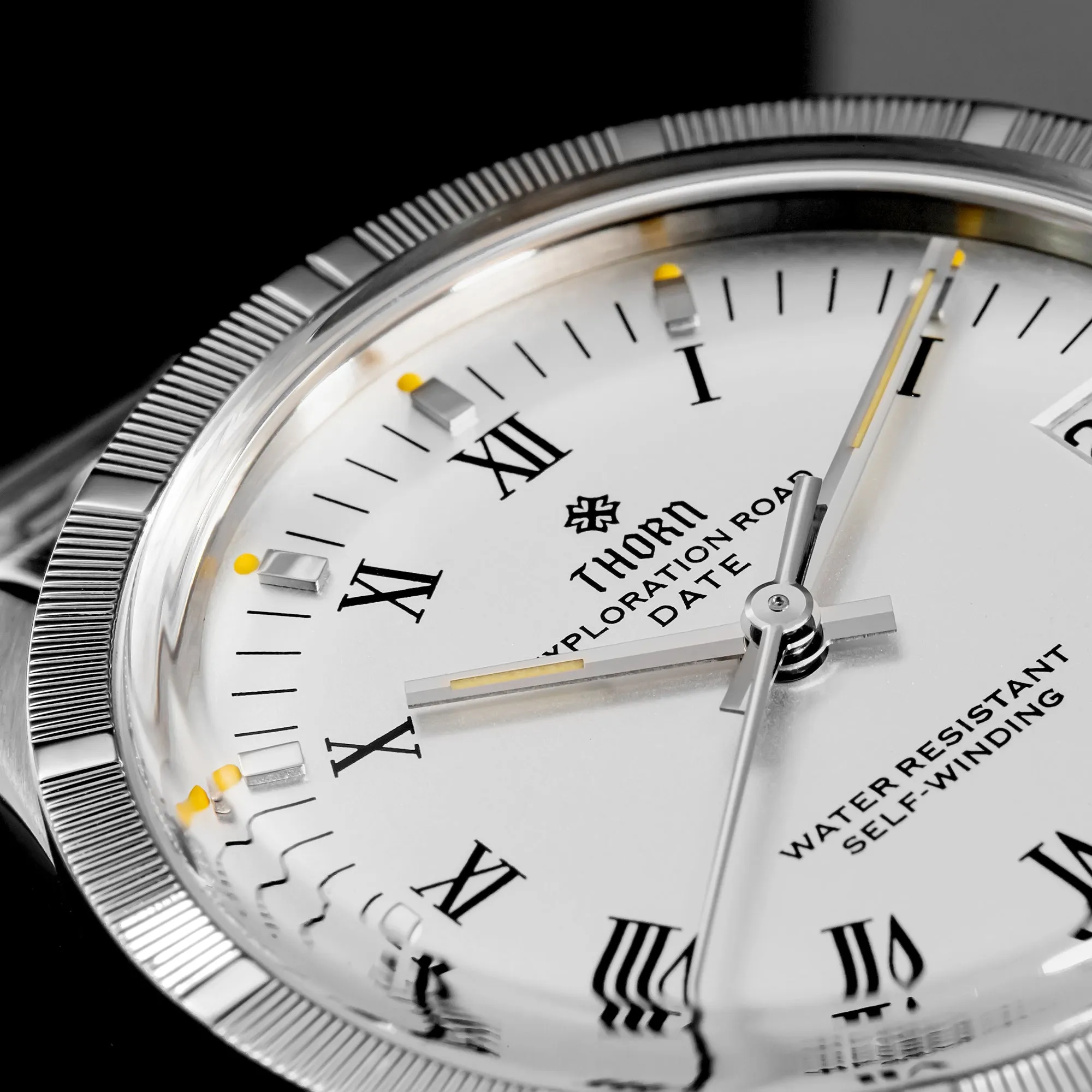 ★WeeklyDeal★Thorn 34mm PT5000 Retro Mechanical Watch T004