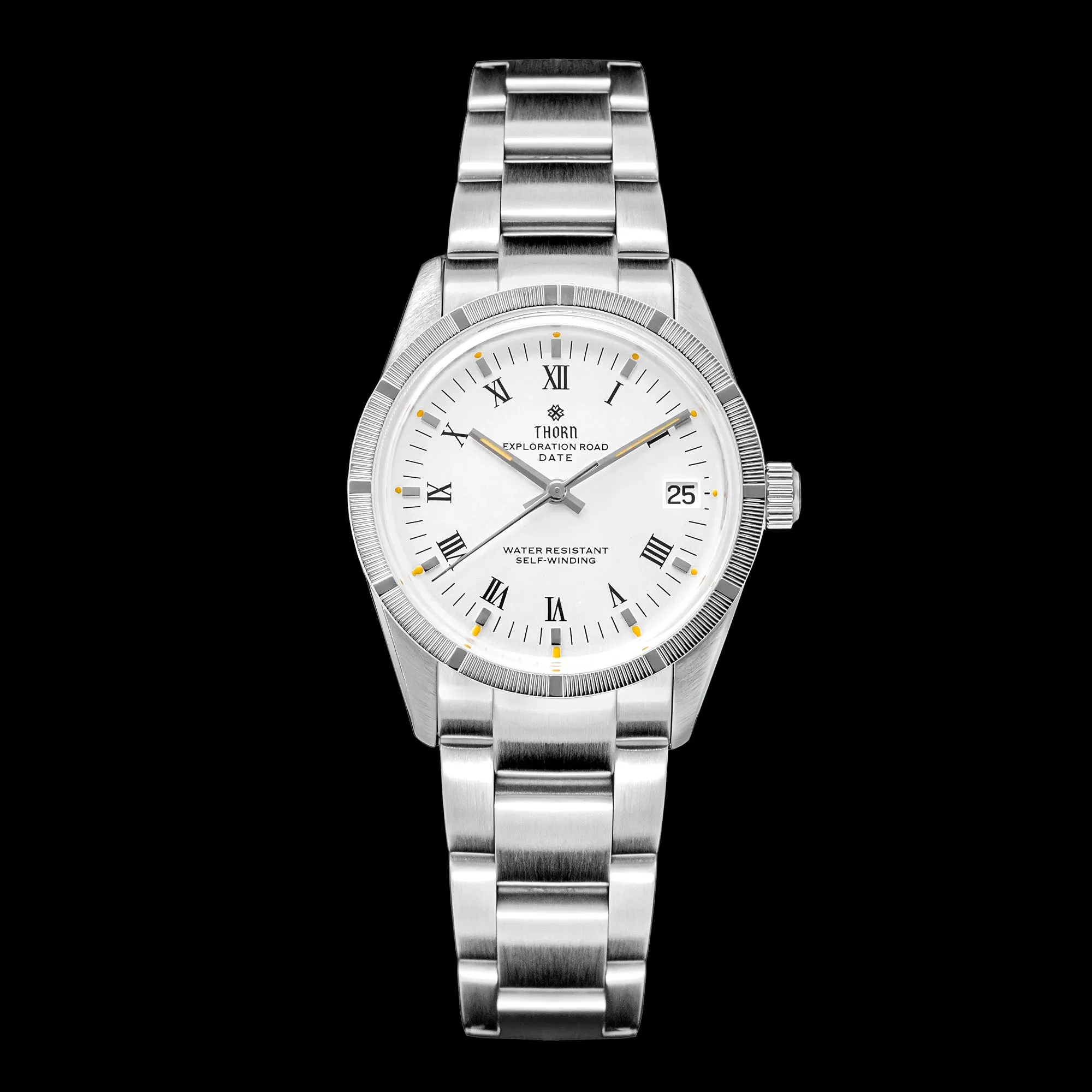 ★WeeklyDeal★Thorn 34mm PT5000 Retro Mechanical Watch T004