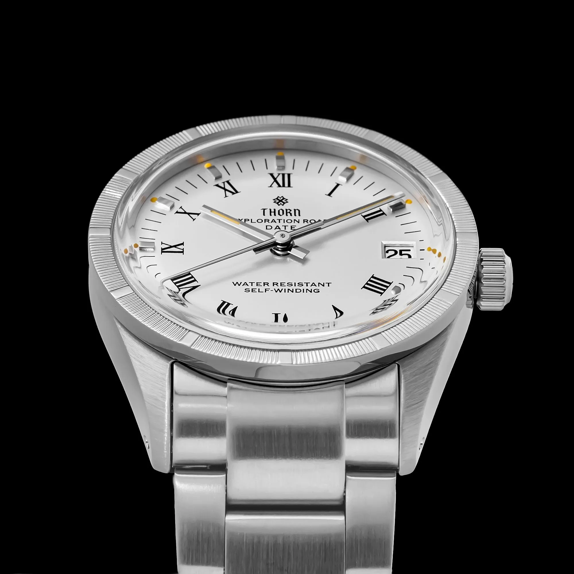 ★WeeklyDeal★Thorn 34mm PT5000 Retro Mechanical Watch T004