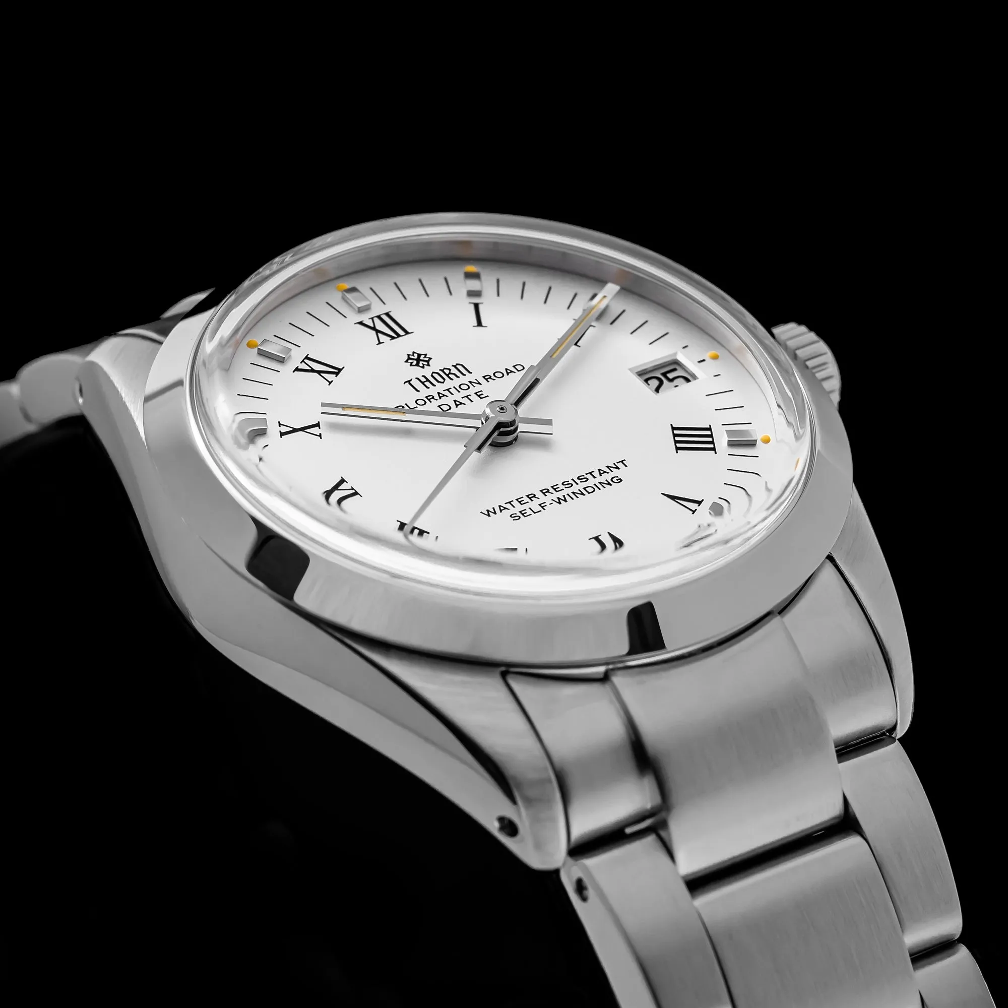★WeeklyDeal★Thorn 34mm PT5000 Retro Mechanical Watch T004