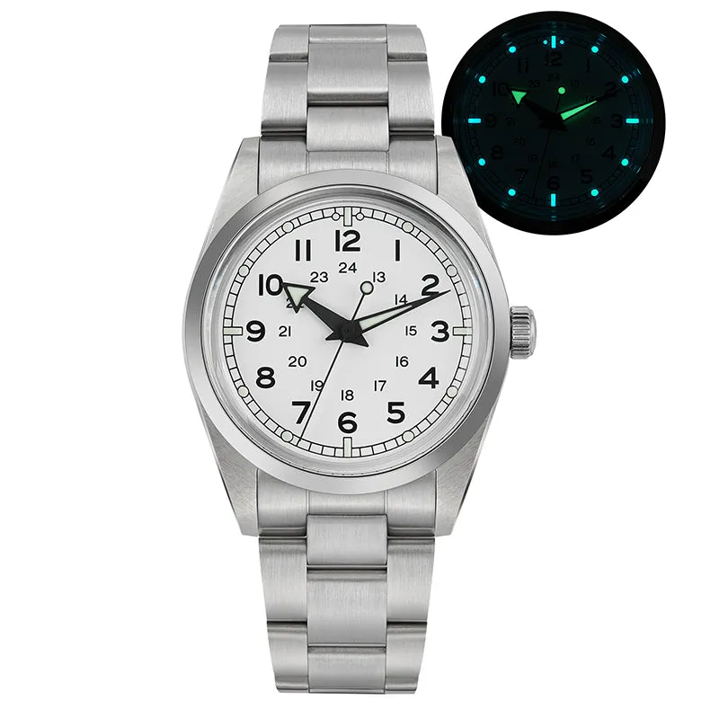 ★WeeklyDeal★Watchdives WD1016 37mm VH31 Explore Men Watch V1