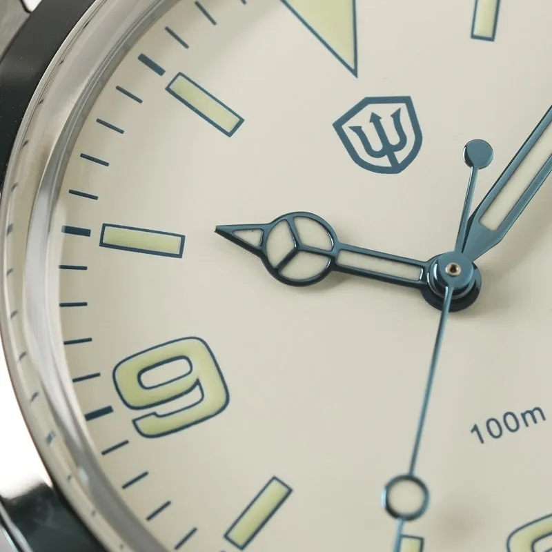 ★WeeklyDeal★Watchdives WD1016 37mm VH31 Explore Men Watch V1