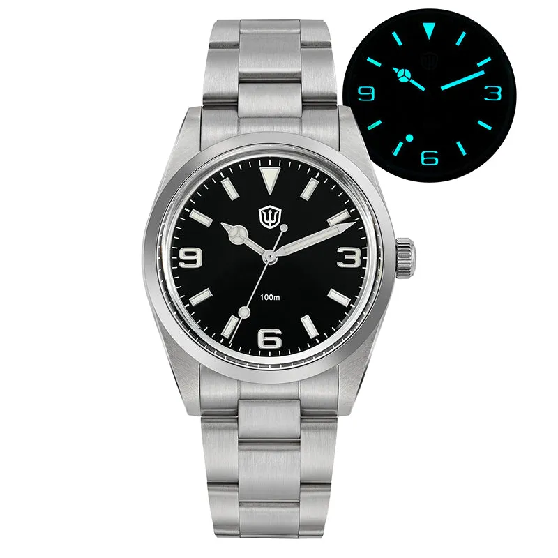 ★WeeklyDeal★Watchdives WD1016 37mm VH31 Explore Men Watch V1
