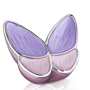 Wings of Hope Butterfly Cremation Urn in Lavender